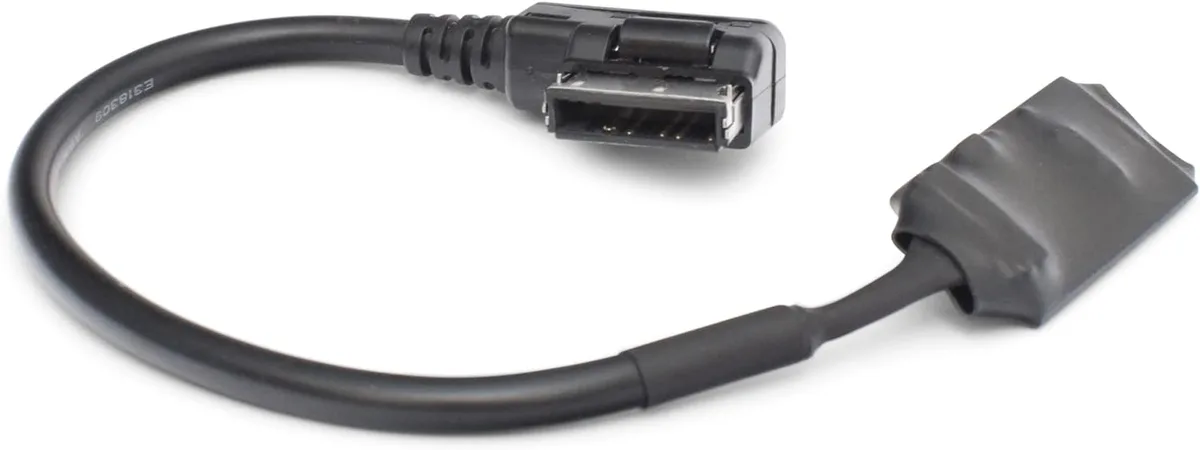 BlueMusic Adaptateur audio Bluetooth compatible avec VW MDI – Audi AMI MMI 3G Low Basic HIGH RNS-E Concert Symphony 4 CAN-AMI
