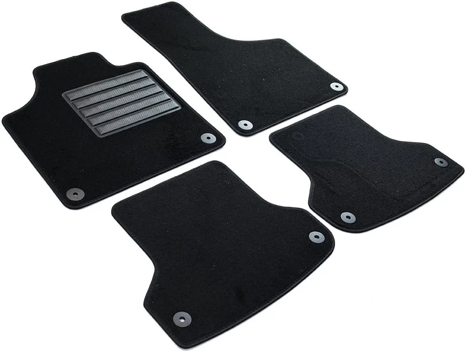Tapis en velours sur mesure MTM SP-123 pour Audi A3 (8P) & SPORTBACK 05.2003>09.2012, noir