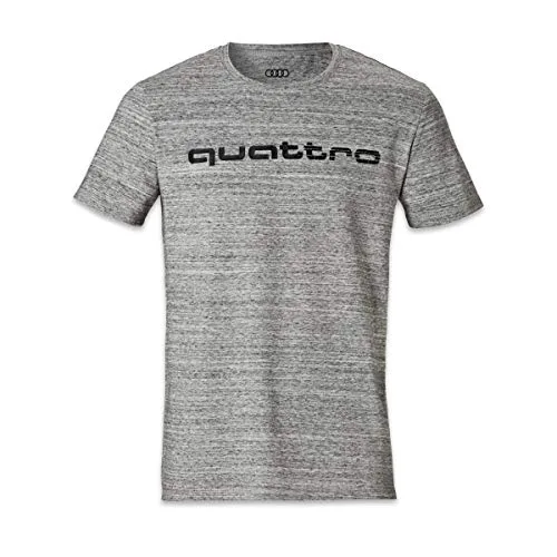 Audi Quattro T-Shirt pour Homme Gris s