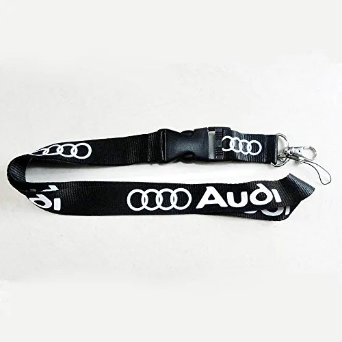Audi Deluxe Cordon tour de cou pour badge d’identification avec clip détachable (Audi)