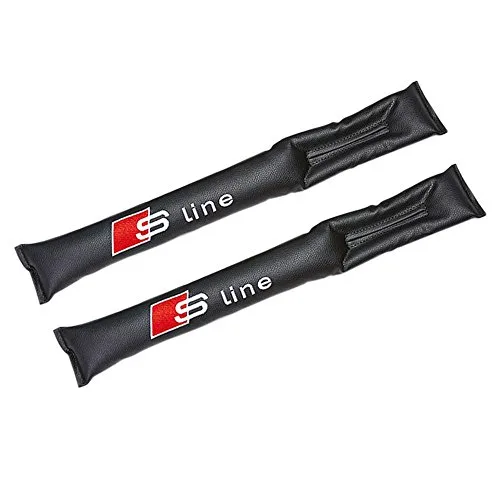 Valuetom Siège de Voiture Gap Filler Pad, Tampon de Protection pour Fente de Siège d’automobile, avec étiquette Sline, lot de 2