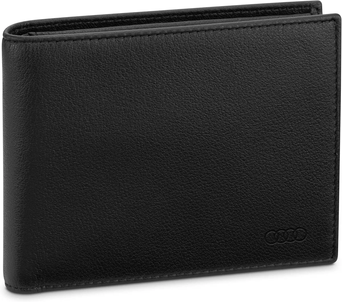 Audi collection 3152401000, accessoire de voyage-portefeuille pour homme, noir, ca. 11,5 x 9,5 x 2 cm (losanges)