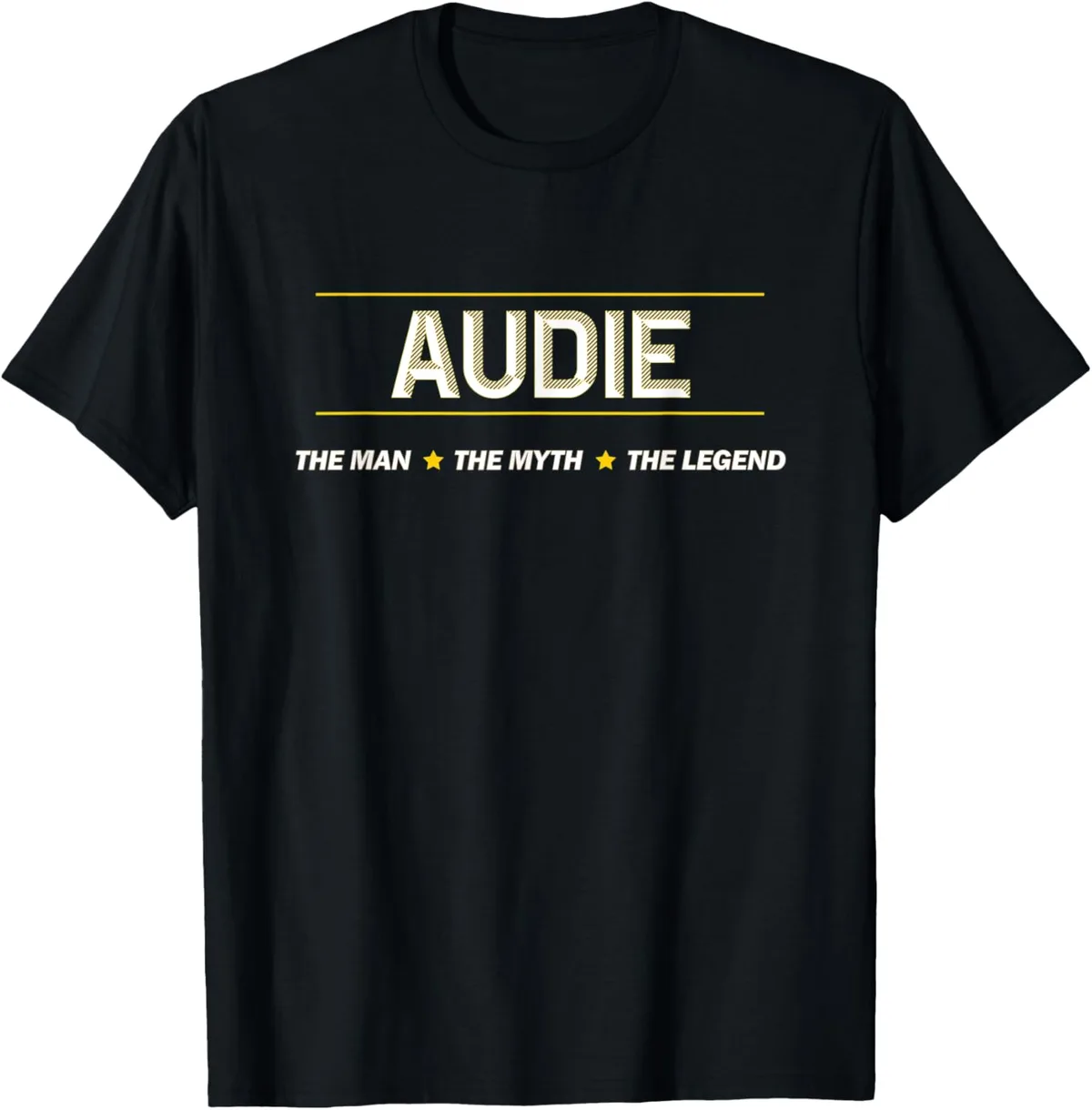 AUDIE – l’Homme le Mythe la LÉGENDE | Nom des garçons pour hommes – T-shirt drôle