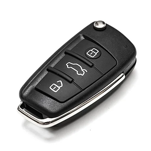 Clé Key Cover Étui Étui Coque télécommander pour Audi A2 A3 A4 A6 A6L A8 TT