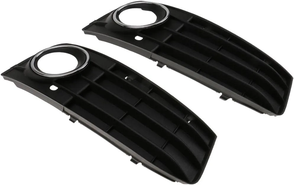 Shiwaki Paire de Feux Antibrouillard de Pare-Chocs Couverture Anti-buée de Grille Avant pour Audi B8 A4 A4L (09-11) Année
