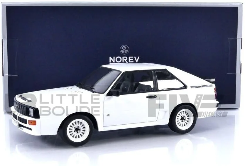NOREV 1/18 188313 Audi Sport Quattro – modèle de voiture moulé sous pression 1985
