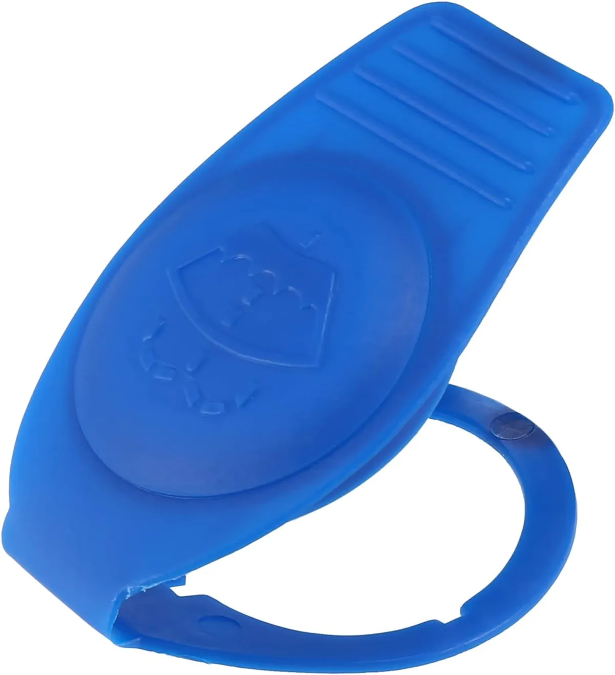 X AUTOHAUX Bouchon de réservoir de lave-glace pour VW pour Audi 1K0955455 Bouchon de rechange Bleu