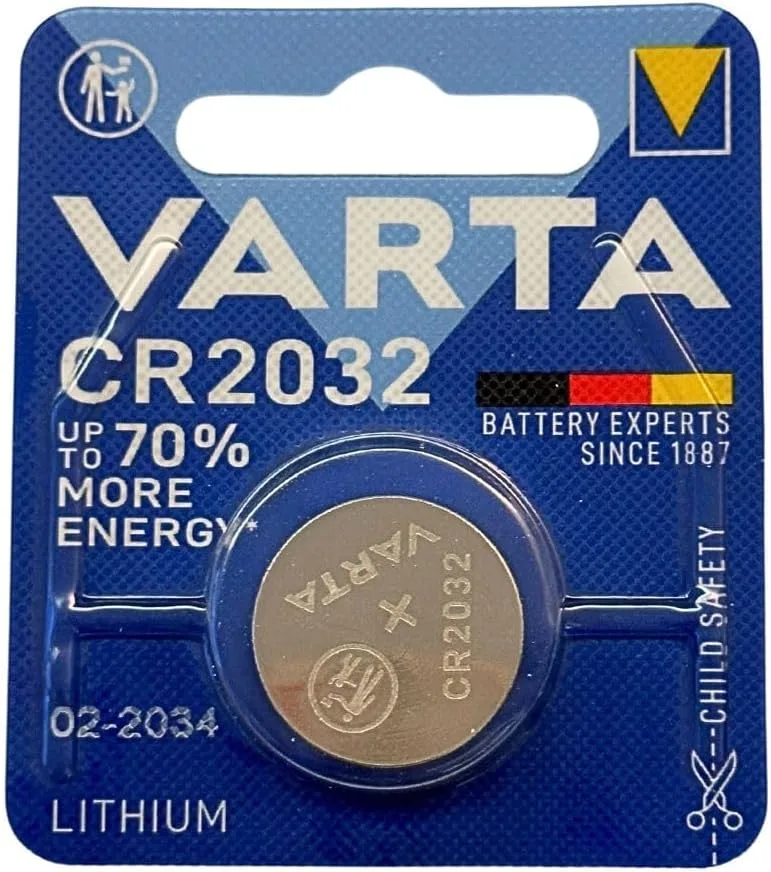 2 piles VARTA pour clés de voiture pliables Audi A3, A4, A5, A6, A8, TT