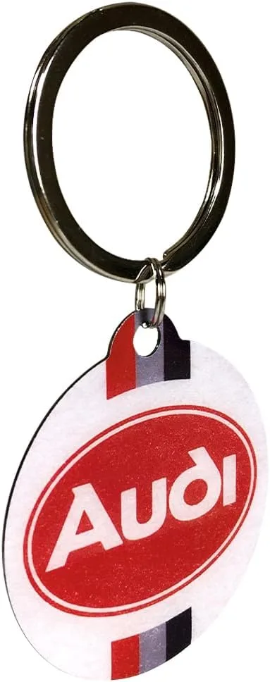 Nostalgic-Art Porte-clés rond rétro unisexe Fiat 500 – Compteur de vitesse – Idée cadeau pour les fans de voitures