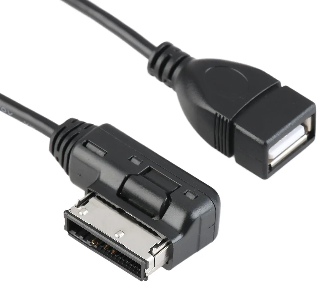 AMI MDI MMI USB Audio AUX Câble Adaptateur MP3 Câble Adaptateur Compatible avec Audi A3 A4L A5 A6L A8 Q5 Q7 R8 TT Multimédia/Musique Interface, 30 cm